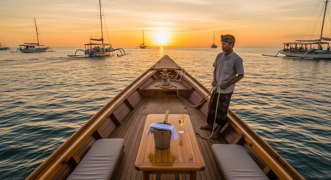 Boat Bali — Day + Sunset Cruise Charter from Benoa Harbor